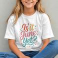 Counting Down to June! Groovy Back to School Youth T-Shirt