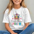 Crowns and Pencils: Cute Miss Pre-K Back to School Youth T-shirt Crowns and Pencils: Cute Miss Pre-K Back to School Youth T-shirt