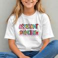 Cute Coquette Bow Assistant Principal Back to School Youth T-shirt Cute Coquette Bow Assistant Principal Back to School Youth T-shirt