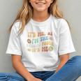 Groovy School Psych Vibes Back to School Youth T-shirt Groovy School Psych Vibes Back to School Youth T-shirt