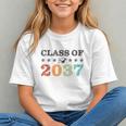 Grow with Me to Class of 2037 Back to School Youth T-shirt Grow with Me to Class of 2037 Back to School Youth T-shirt