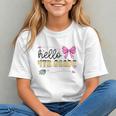 Hello 4th Grade Girls Coquette Fourth Grade Back To School Graphic Youth Hello 4th Grade Girls Coquette Fourth Grade Back To School Graphic Youth