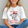 Hit Hard Run Fast Turn Left Baseball Player Premium Tri-Blend Graphic Youth Hit Hard Run Fast Turn Left Baseball Player Premium Tri-Blend Graphic Youth