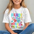 Im Ready To Rock 4th Grade Back To School 4th Grade Guitar Performance Graphic Youth