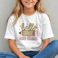 Leopard & Pencil 2nd Grade Back to School Youth T-Shirt