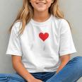 I Love Mamie Heart Grandma Grandmother Grandparent Raglan Baseball Tee Graphic Youth