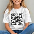 Middle School Beware! Funny Back to School Youth T-Shirt