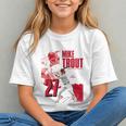 Mike Trout Los Angeles A MLB Baseball Players MLBMTR304N Graphic Youth