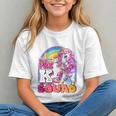 Pre-K Squad Flossing Unicorn Back To School Girls Premium Tri-Blend Graphic Youth Pre-K Squad Flossing Unicorn Back To School Girls Premium Tri-Blend Graphic Youth