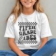 Retro 5th Grade Vibes Back to School Youth T-shirt