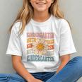 Retro Kindergarten Daisy Colorful Back To School Student Kid Graphic Youth Retro Kindergarten Daisy Colorful Back To School Student Kid Graphic Youth