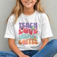 Teach Love Inspire Coffee Cute Teaching Quote Back To School Graphic Youth Teach Love Inspire Coffee Cute Teaching Quote Back To School Graphic Youth
