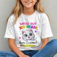 Watch Out 3rd Grade Here I Come Girls Cat Back To School Graphic Youth Watch Out 3rd Grade Here I Come Girls Cat Back To School Graphic Youth