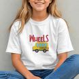 Wheels On The Bus Kids Back To School Graphic Youth Wheels On The Bus Kids Back To School Graphic Youth