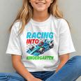 Zoom into Kindergarten! Race Car Back to School Youth T-shirt Zoom into Kindergarten! Race Car Back to School Youth T-shirt