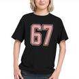 6 7 Number 67 Baseball Meme Tee For Women Graphic Youth