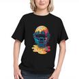 Baseball Catcher Mask Ice Cream Dripping Baseball Fan Boys Graphic Youth Baseball Catcher Mask Ice Cream Dripping Baseball Fan Boys Graphic Youth