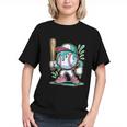Baseball Character Cartoon Batter Drip Style Women Men Graphic Youth Baseball Character Cartoon Batter Drip Style Women Men Graphic Youth