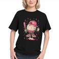 Baseball Drip Ice Cream Breast Cancer Awareness Boys & Girls Graphic Youth Baseball Drip Ice Cream Breast Cancer Awareness Boys & Girls Graphic Youth