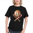 Baseball Ice Cream Drip Style Melting Ice Cream Youth Teen Graphic Youth Baseball Ice Cream Drip Style Melting Ice Cream Youth Teen Graphic Youth