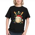 Baseball Santa Christmas Ball Baseball Lover Player Boys Graphic Youth