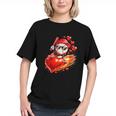 Baseball Valentine's Day Drip Ice Cream Team Graphic Youth