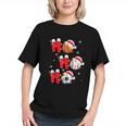 Basketball Baseball Soccer Christmas Ho Ho Ho Santa Xmas Graphic Youth Basketball Baseball Soccer Christmas Ho Ho Ho Santa Xmas Graphic Youth