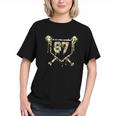 Camo Baseball Ice Cream Drip Number 67 Player 67th Birthday Graphic Youth Camo Baseball Ice Cream Drip Number 67 Player 67th Birthday Graphic Youth