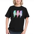Checkered Lunch Lady Vibes Back to School Youth T-shirt Checkered Lunch Lady Vibes Back to School Youth T-shirt