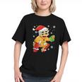 Christmas Gingerbread Man Baseball Player Catcher Graphic Youth Christmas Gingerbread Man Baseball Player Catcher Graphic Youth