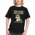 Too Cool For School Unicorn Back To School Humor Graphic Youth