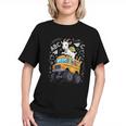 Cruising 100 Days Smarter! Goat Bus Back to School Youth T-Shirt Cruising 100 Days Smarter! Goat Bus Back to School Youth T-Shirt