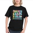 Groovy 4th Grade Vibes! Tie Dye Back to School Youth T-shirt