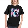 Groovy 6th Grade Era! Tie Dye Back to School Youth T-shirt