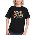 Groovy Fourth Grade Vibes Back to School Youth T-Shirt