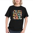 Groovy Homeschool Mama Era Back to School Youth T-shirt Groovy Homeschool Mama Era Back to School Youth T-shirt