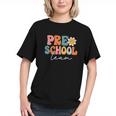 Groovy Preschool Team Vibes Back to School Youth T-shirt Groovy Preschool Team Vibes Back to School Youth T-shirt