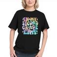 Groovy Tie Dye 2nd Grade Era Back to School Youth T-Shirt
