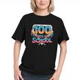 Happy 100 Days Of School Baseball Drip For Kids Teachers Graphic Youth