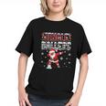 Jingle Ballers Plaid Santa Dabbing Baseball Christmas Graphic Youth Jingle Ballers Plaid Santa Dabbing Baseball Christmas Graphic Youth