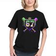 Mardi Gras Baseball Carnival Party Ice Cream Drip Boys Graphic Youth Mardi Gras Baseball Carnival Party Ice Cream Drip Boys Graphic Youth