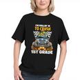 Roaring Into 1st Grade! Dino Truck Back to School Youth T-shirt