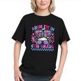 Rocking 6th Grade: Messy Bun Tie Dye Back to School Youth T-Shirt