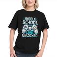 Unlock Middle School! Gamer First Day Back to School Youth T-Shirt