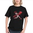 Valentine Baseball Player Drip Graphic Youth Valentine Baseball Player Drip Graphic Youth