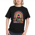 Vibrant Rainbow 67 Days Smarter Back to School Youth T-Shirt