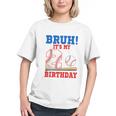 Bruh It's My 2nd Birthday Boy Baseball Themed Party Graphic Youth Bruh It's My 2nd Birthday Boy Baseball Themed Party Graphic Youth
