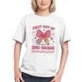 Charming Coquette Bow Second Grade Back to School Youth T-shirt