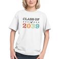 Class Of 2039 Grow With Me Back To School Graduation Graphic Youth