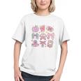 Coquette Pencil Bow Back to School Girls Youth T-Shirt Coquette Pencil Bow Back to School Girls Youth T-Shirt